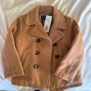 Rothschild Kids Tan Pea Coat